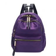 Balalafairy Lightweight School Bag Women Backpack Casual Fashion School Backpack Shoulder Bag Mini Backpack for Women & Girls Travel Bag for Women (Color : Purple)