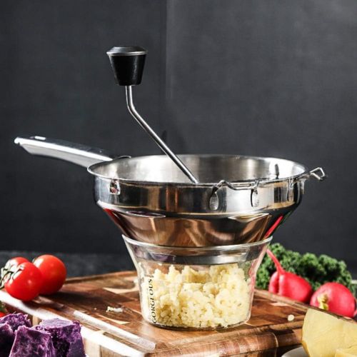  [아마존베스트]Balana Floatant Stainless Steel Food Mill,Fruit Vegetables Grinder,Rotary Food Mill Potato Ricer with 3 Interchangeable Disks,Easy Clean & Easy Assemble