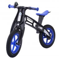 Balance bike Classic Kids No-Pedal Learn To Ride Pre Bike w/Brake & Bell Blue - 32.7"l x 14"w x 20.8"h