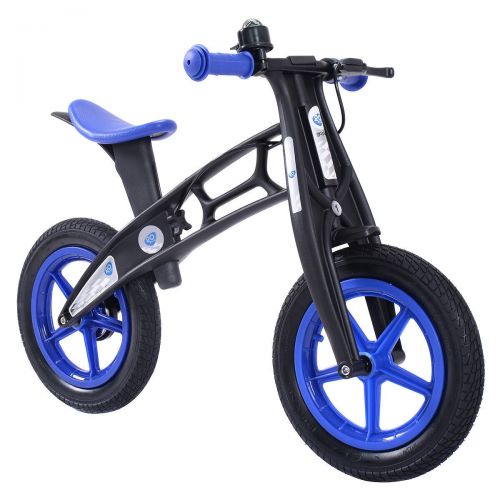  Balance bike Classic Kids No-Pedal Learn To Ride Pre Bike wBrake & Bell Blue - 32.7"l x 14"w x 20.8"h