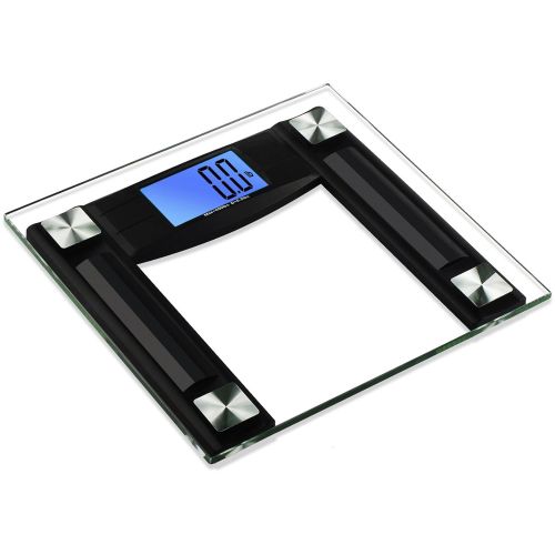  BalanceFrom High Accuracy Digital Bathroom Scale with 4.3 Large Backlight Display and Step-on...