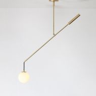 /BalanceLamp Modern Counterbalance pendant lamp made of solid brass , Ceiling lamp, Balance Lamp BL011