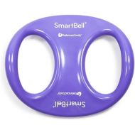 Balanced Body SmartBell, Ergonomically Designed Two-handed Grip Exercise Weights, 1.5 Pounds, Purple