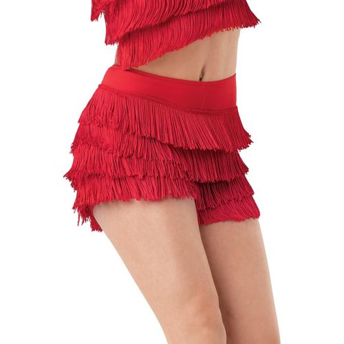  Balera Dance Shorts with Fringe Accent