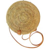 Bali Rattan - Handwoven Round Rattan Bag (Large Size 9)