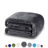 Balichun Luxury 330 GSM Fleece Blanket Super Soft Warm Fuzzy Lightweight Bed or Couch Blanket Twin/Queen/King Size