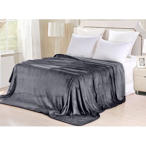 Balichun Luxury 330 GSM Fleece Blanket Super Soft Warm Fuzzy Lightweight Bed or Couch Blanket Twin/Queen/King Size