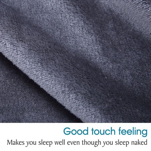  Balichun Luxury 330 GSM Fleece Blanket Super Soft Warm Fuzzy Lightweight Bed or Couch Blanket Twin/Queen/King Size