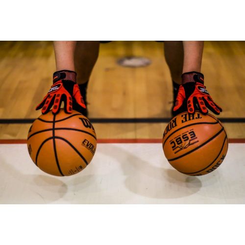  Ball Hog Gloves Weighted Anti Grip Ball Handling X-Factor (Basketball Training Aid)