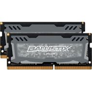 Ballistix Sport LT 16GB Kit (8GBx2) DDR4 2400 MT/s (PC4-19200) SR x8 SODIMM 260-Pin - BLS2K8G4S240FSDK (Gray)