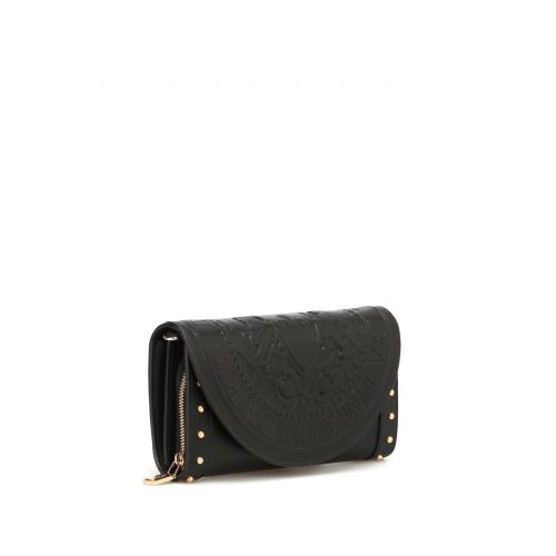 발망 Balmain Smooth leather wallet clutch