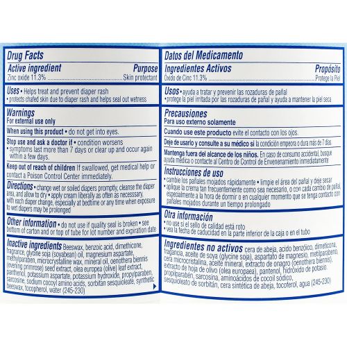  Balmex Complete Zinc Oxide Protection Diaper Rash Cream, 16 Oz