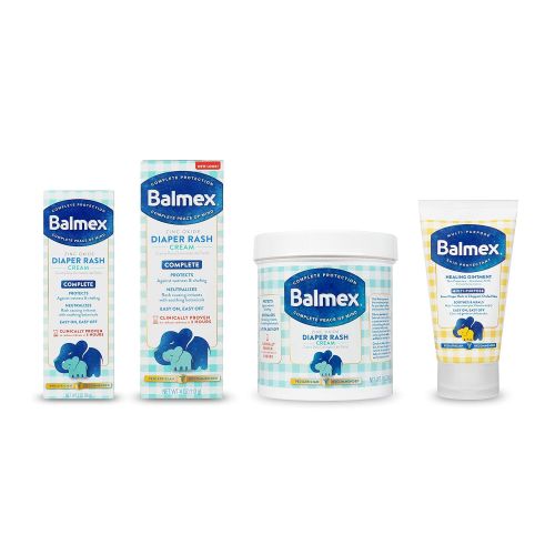  Balmex Diaper Rash Cream - 4 oz, Pack of 3