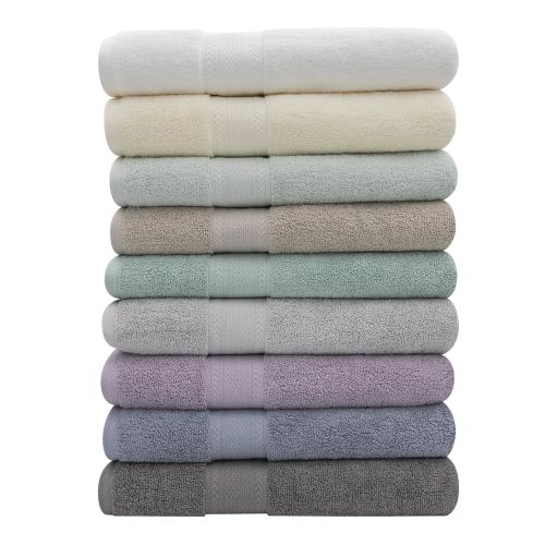  Sobel at Home Endure 6-Piece Sumptuousness 100% Cotton Towel Set Collection