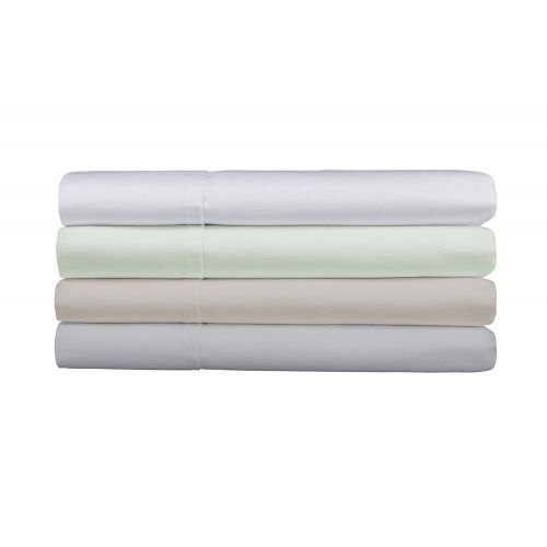  Baltic Linen Pure Linen/Cotton Blend Sheet Set, Full, Optic White