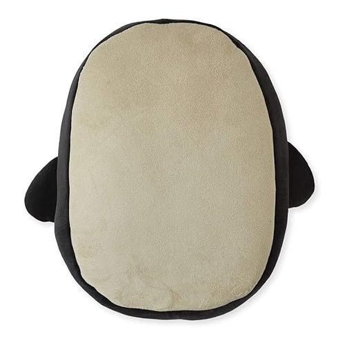  Heated Feet Pingu Foot Warmer Gray Color Keep Your Feet Warm Soft and Comfortable Bag with a Fun Penguin Design