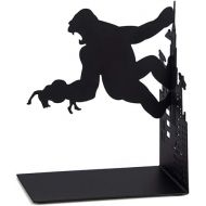 Kong Decorative Metal bookend in Black Colour. Original Design