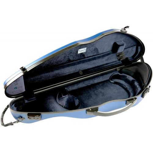  Bam 2000XL Hightech Slim Violin Case Azure Blue