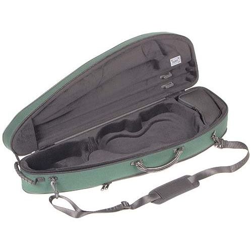  Bam France Classic 5003S Shaped 4/4 Violin Case with Green Exterior
