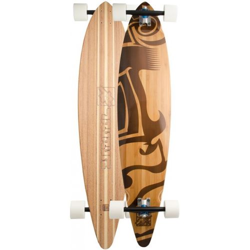  Bamboo Skateboards Longboard 44 x 9.5 Pintail