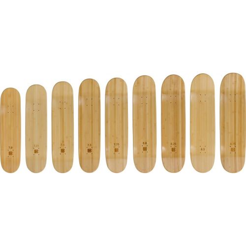  Bamboo Skateboards Blank Skateboard Deck, 8.5 x 32.25