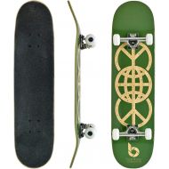 Bamboo Skateboards Complete Skateboard - More Pop, Lighter, Stronger, & Lasts Longer Than Most Decks - Includes Deck, Trucks, Wheels, Hardware, ABEC 7 Bearings, Grip Tape, and Bonu