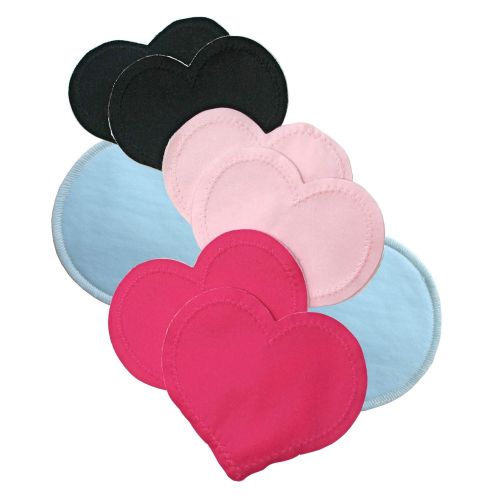  [아마존 핫딜] Bamboobies Washable Nursing Pads For Breastfeeding Variety Pack| Reusable Breast Pads| 4 Pairs| 3 Regular Pairs + 1 Overnight Pair | Multi-Color