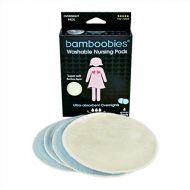 [아마존베스트]Bamboobies Nursing Pads for Breastfeeding | Reusable Breast Pads | Perfect Baby Shower Gifts | 2...