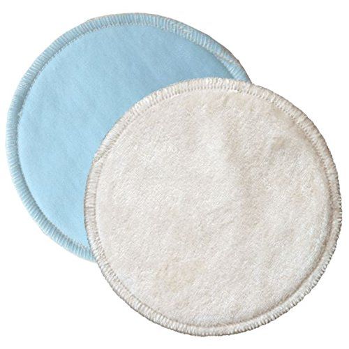  [아마존베스트]Bamboobies Nursing Pads for Breastfeeding | Reusable Breast Pads | Perfect Baby Shower Gifts | 4...