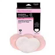 Bamboobies Washable Nursing Pads for Breastfeeding Value Pack | Reusable Breast Pads| 6 Regular Pairs