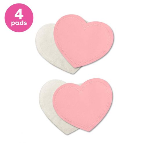  Bamboobies Nursing Pads for Breastfeeding | 2 Pairs | Reusable & Washable Breast Pads | Super Soft Rayon Made From Bamboo | Milk Proof Liner | Perfect Baby Shower Gifts