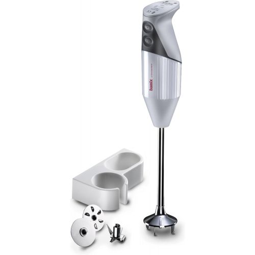  Bamix Pro-2 G200 Professional Series NSF Rated 200 Watt 2 Speed 3 Blade Immersion Hand Blender with Wall Bracket