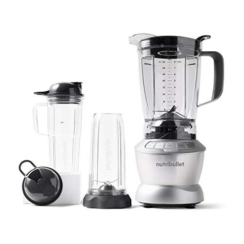  [아마존베스트]NutriBullet Combo Series - Latest Generation - 1200 Watt - Nutrient Extractor Smoothie Maker - 1.8 L Pitcher for Hot and Cold Ingredients & Includes 3 Mixing / Drinking Cups - 11 P