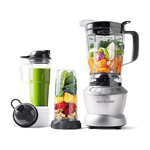  [아마존베스트]NutriBullet Combo Series - Latest Generation - 1200 Watt - Nutrient Extractor Smoothie Maker - 1.8 L Pitcher for Hot and Cold Ingredients & Includes 3 Mixing / Drinking Cups - 11 P