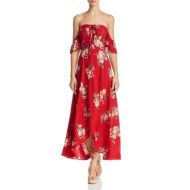 Band of Gypsies Off-the-Shoulder Floral-Print Midi Dress - 100% Exclusive