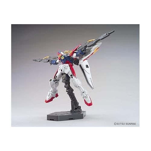 반다이 Bandai Hobby HGAC Wing Gundam Zero Model Kit (1/144 Scale) 2219526