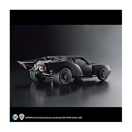 반다이 Bandai Hobby - Bataman - Batmobile New Item A (Tentative), Bandai Spirits 1/35 Scale Model Kit, Small
