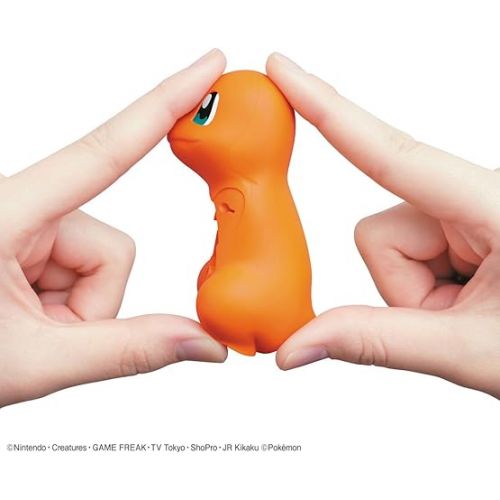 반다이 Pokemon Plastic Model Collection Quick!! 11 Charmander Color Coded Plastic Model