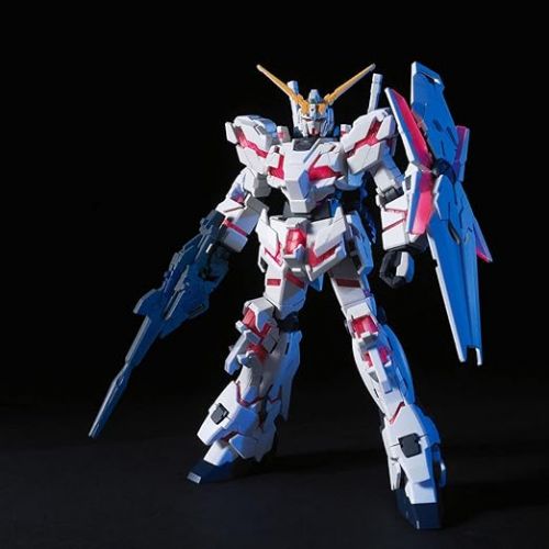 반다이 Bandai Hobby 5057399 Rx-0 Unicorn Gundam (Destroy Mode) Hguc 1/144 Model Kit