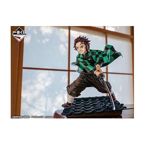 반다이 Ichibansho Figure - Demon Slayer: Kimetsu no Yaiba - Tanjiro Kamado (Tengen Uzui is Here), Bandai Spirits Collectible Statue