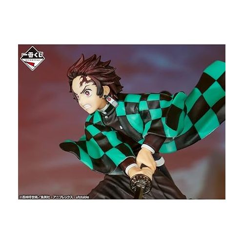 반다이 Ichibansho Figure - Demon Slayer: Kimetsu no Yaiba - Tanjiro Kamado (Tengen Uzui is Here), Bandai Spirits Collectible Statue