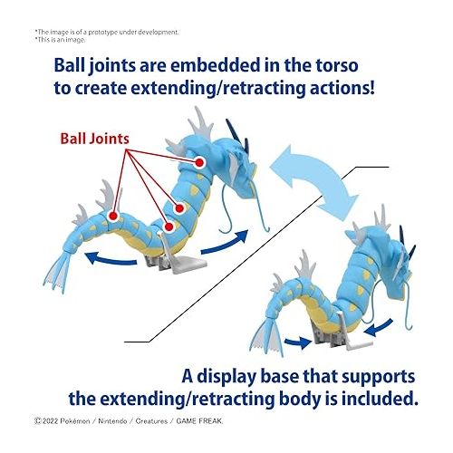 반다이 Bandai Pokemon Gyarados Model Kit BAN2638107