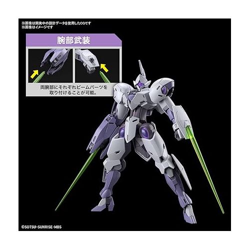 반다이 Bandai Hobby - Mobile Suit Gundam: The Witch from Mercury - #11 Michaelis, Bandai Spirits HG 1/144 Model Kit