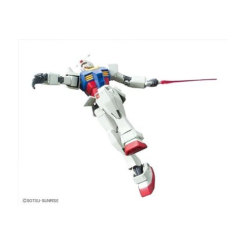 반다이 Bandai Hobby HGUC RX-78-2 Gundam Revive Model Kit, 1/144 Scale (BAN196716)