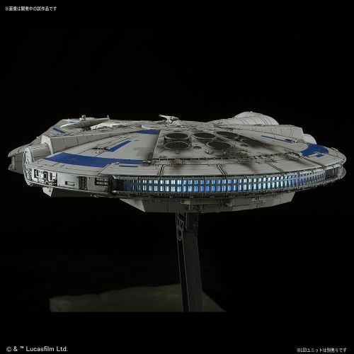 반다이 Bandai Hobby Star Wars 1/144 Plastic Model Millennium Falcon (Lando Calrissian Ver.) Solo: A Star Wars Story