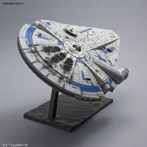 반다이 Bandai Hobby Star Wars 1/144 Plastic Model Millennium Falcon (Lando Calrissian Ver.) Solo: A Star Wars Story