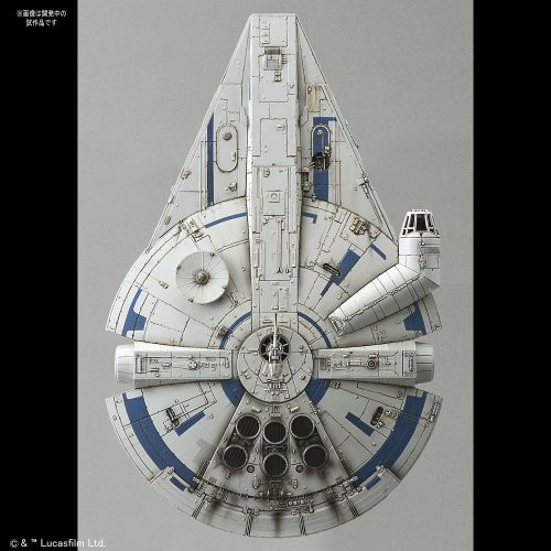 반다이 Bandai Hobby Star Wars 1/144 Plastic Model Millennium Falcon (Lando Calrissian Ver.) Solo: A Star Wars Story