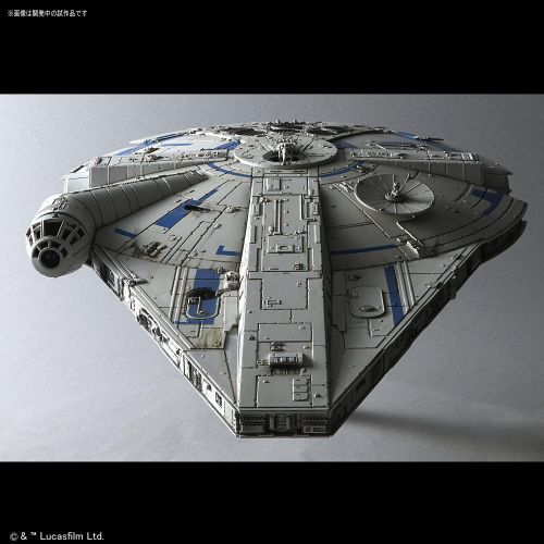 반다이 Bandai Hobby Star Wars 1/144 Plastic Model Millennium Falcon (Lando Calrissian Ver.) Solo: A Star Wars Story