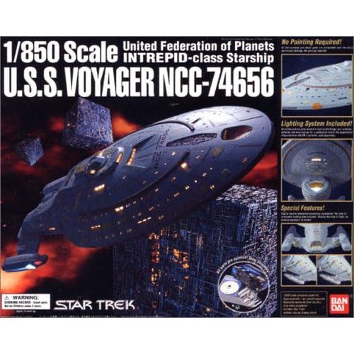 반다이 BANDAI Star Trek 1/850 Scale USS Voyager NCC-74656