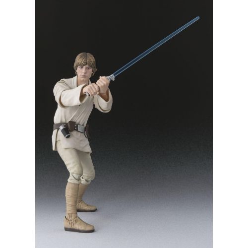 반다이 Bandai S.H Figuarts Star Wars Luke Skywalker (A New Hope)?About 150mm ABS u0026 PVC Painted Action Figure